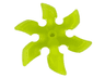 Technic Circular Saw Blade with Pin Hole and Six Teeth (Large Shuriken Throwing Star)