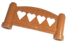 Fabuland Fence 1 x 6 x 2 Rounded