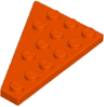 Wedge, Plate 6 x 4 Right