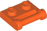 Plate, Modified 1 x 2 with Bar Handle on Side - Closed Ends