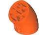Brick, Round 3 x 3 D. 45 degrees Elbow with Axle Holes