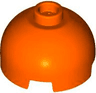 Brick, Round 2 x 2 Dome Top