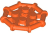 Plate, Modified 2 x 2 with Bar Frame Octagonal, Reinforced, Completely Round Studs