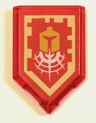 Tile, Modified 2 x 3 Pentagonal with Nexo Power Shield Pattern - Commanding Shout