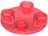 Plate, Round 2 x 2 with Rounded Bottom (Boat Stud)