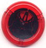 Throwing Disk with Bionicle Toa Metru Huna Mask Pattern