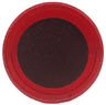 Tile, Round 1 x 1 with Large Black Circle Centered Pattern