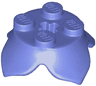 Plant Leaves 2 x 2 with 4 Petals and Axle Hole