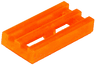 Tile, Modified 1 x 2 Grille with Bottom Groove