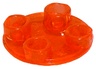 Plate, Round 2 x 2 with Rounded Bottom (Boat Stud)
