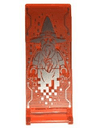 Flag 7 x 3 with Bar Handle with Merlok Hologram Pattern