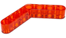 Technic, Liftarm, Modified Bent Thick 1 x 7 (4 - 4)