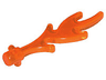 Wave Rounded Straight with Bar End and Small Pins (Castle Dragon Flame / Seaweed / Water)