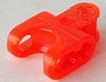 Technic, Axle Connector 2 x 3 with Ball Joint Socket - Closed Sides, Straight Forks with Open Axle Holes