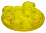 Plate, Round 2 x 2 with Rounded Bottom (Boat Stud)