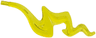 Wave Rounded Squiggly with Bar End (Flame)