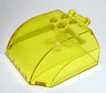 Windscreen 5 x 6 x 2 Curved Top Canopy with 4 Studs and Bar Handle
