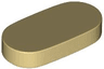 Tile, Round 1 x 2 Oval