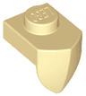 Plate, Modified 1 x 1 with Tooth Vertical