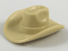 Minifigure, Headgear Hat, Cowboy Large Brim