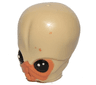 Minifigure, Head, Modified SW Bith with Black Eyes and Nougat Mouth Pattern