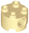 Brick, Round 2 x 2 with Pin Holes