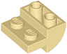 Slope, Curved 2 x 2 Inverted with 2 Recessed Studs