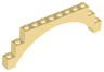 Arch 1 x 12 x 3 Raised Arch with 5 Cross Supports