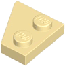 Wedge, Plate 2 x 2  Right