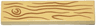 Tile 1 x 4 with Wood Grain Medium Nougat Pattern