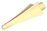 Minifigure, Weapon Spear Tip with Fins
