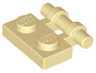 Plate, Modified 1 x 2 with Bar Handle on Side - Free Ends