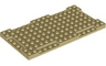 Brick, Modified 8 x 16 x 2/3 with 1 x 4 Indentations