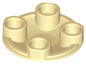 Plate, Round 2 x 2 with Rounded Bottom (Boat Stud)