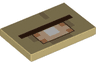 Tile 2 x 3 with Minecraft Elder Guardian Face Pattern