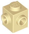 Brick, Modified 1 x 1 with Studs on 2 Sides, Adjacent