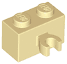 Brick, Modified 1 x 2 with Open O Clip Thick (Vertical Grip)