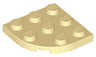 Plate, Round Corner 3 x 3