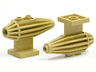 Engine, Strakes, 2 Top Studs, 2 x 2 Bottom Tile