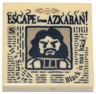 Tile 2 x 2 with Newspaper with 'ESCAPE from AZKABAN!', 'It's Sirius!', 'Black is not back!' and Sirius Black Minifigure on Wanted Poster Pattern