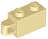 Brick, Modified 1 x 2 with Bar Handle on End - Bar Flush with Edge