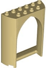 Panel 2 x 6 x 6 with Pointed Arch