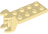 Hinge Plate 2 x 4 with Articulated Joint - Female