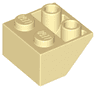 Slope, Inverted 45 2 x 2 with Flat Bottom Pin