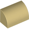 Slope, Curved 1 x 2 with Bottom Stud Holder