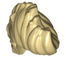 Minifigure, Hair Mohawk, Wide and Wavy