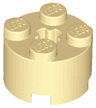 Brick, Round 2 x 2 with Axle Hole