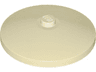 Dish 4 x 4 Inverted (Radar) with Solid Stud