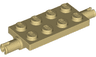 Plate, Modified 2 x 4 with Pins and Thick Reinforced Supports