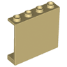 Panel 1 x 4 x 3 - Hollow Studs
